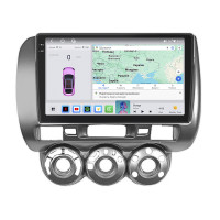 Штатная магнитола Element для Honda Jazz I Рестайлинг Manual AC 2005-2008 экран 9" 4/64 QLED CarPlay 4G Wi-Fi GPS 360 Prime