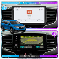 Штатная магнитола Element для Honda Pilot III Рестайлинг 2018-н.в. экран 10" 4/64 QLED CarPlay 4G Wi-Fi GPS 360 Prime