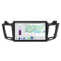 Штатная магнитола Element для Toyota RAV4 IV (CA40) 2012-2015 экран 10" 4/64 QLED CarPlay 4G Wi-Fi GPS 360 Prime