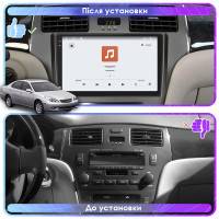 Штатная магнитола Element для Lexus ES IV 2001-2003 экран 9" 4/64 QLED CarPlay 4G Wi-Fi GPS 360 Prime