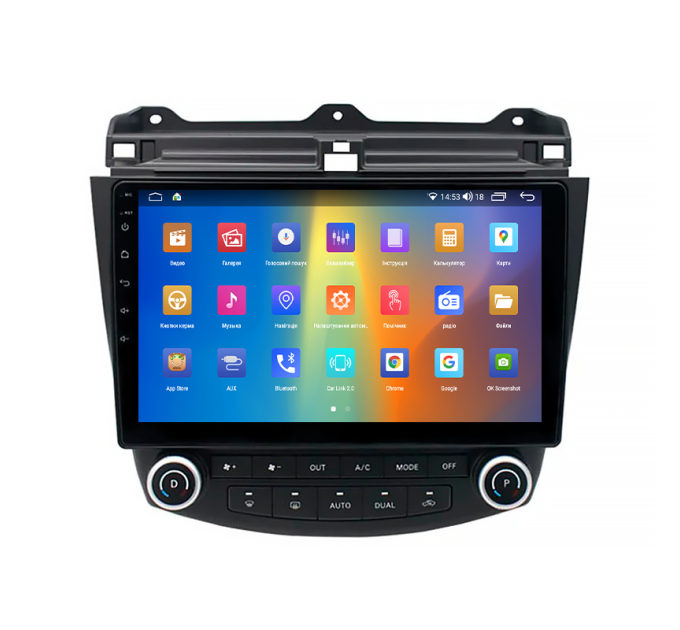 Штатна магнітола Honda Accord 2002-2006 Element Prime 4/64 4G CarPlay