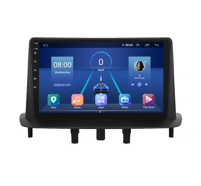 Штатна магнітола Renault Megane 2008-2014 Element 6/128 4G CarPlay