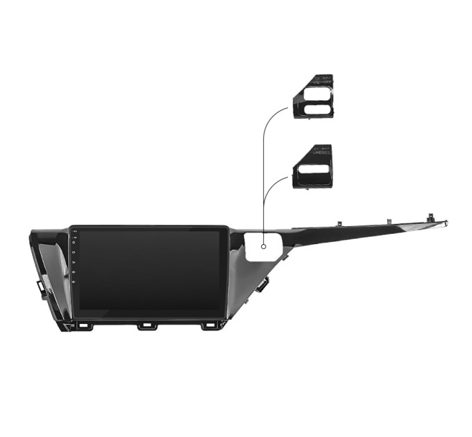 Штатна магнітола Toyota Camry (XV70) 2017-2021 Element Prime 4/64 4G CarPlay