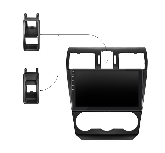 Штатна магнітола Subaru Impreza 2014-2016 Element 6/128 4G CarPlay
