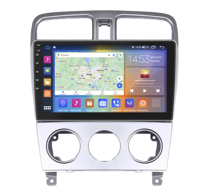 Штатна магнітола Subaru Forester 2002-2005 Element Prime 4/64 4G CarPlay