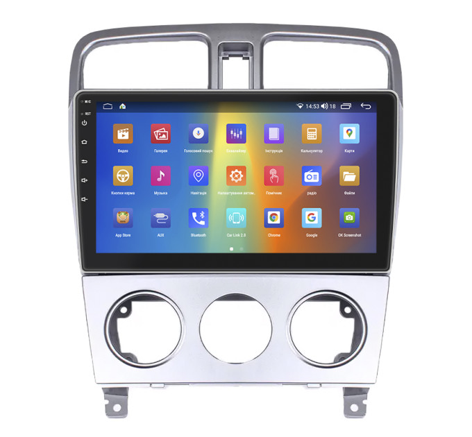 Штатна магнітола Subaru Forester 2002-2005 Element Prime 4/64 4G CarPlay