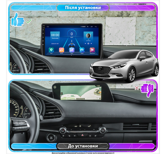 Штатна магнітола Mazda 3 (BP) 2019- Element 4/32