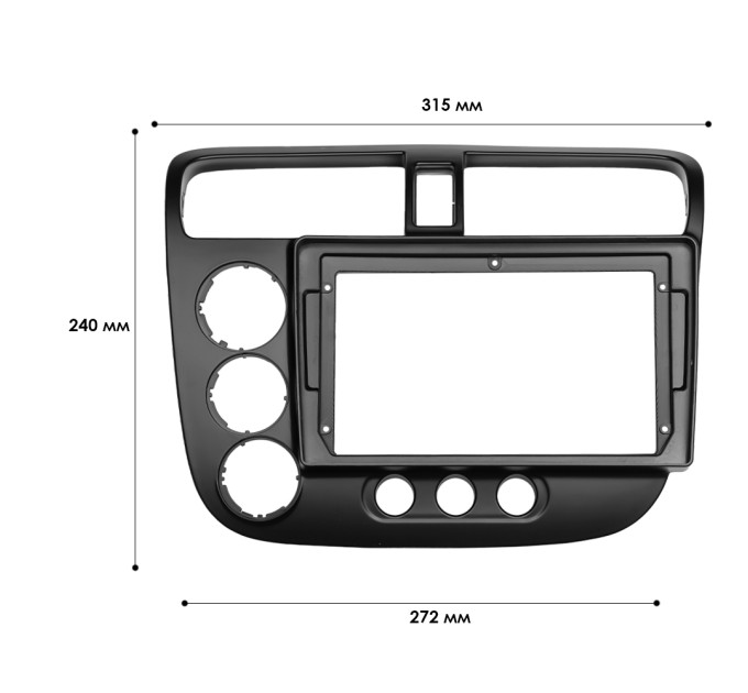 Перехідна рамка Honda Civic 2000-2006 (6745)