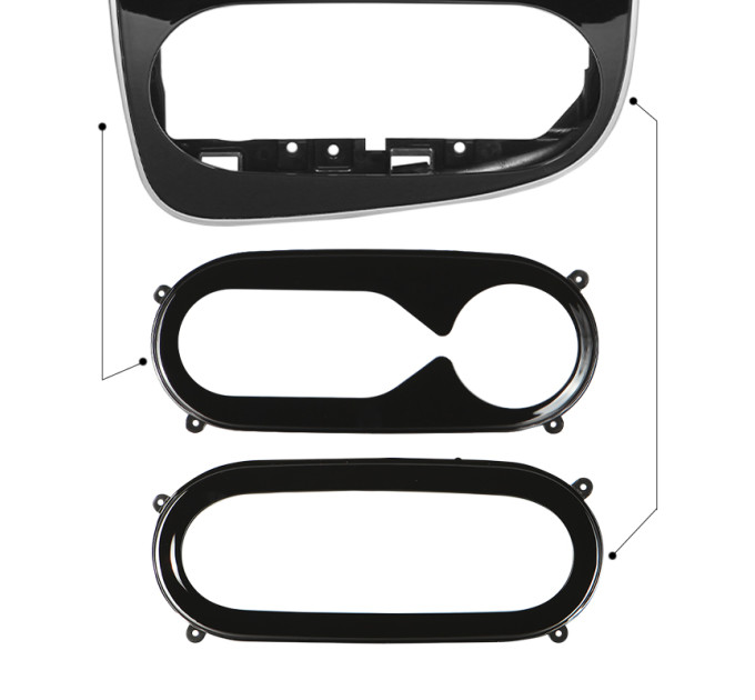 Перехідна рамка Renault Clio 2012-2016 (7587)