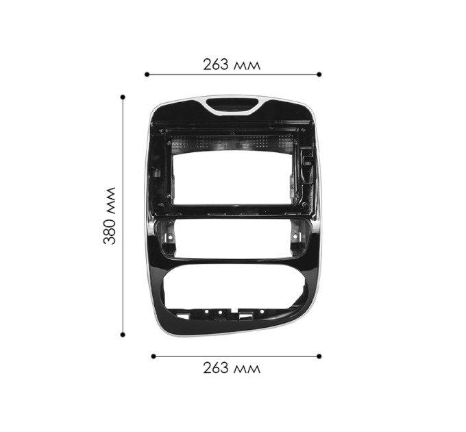 Перехідна рамка Renault Clio 2012-2016 (7587)