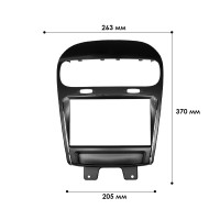 Перехідна рамка Dodge Journey 2011+ Fiat Freemont 2011-2016 (7066)