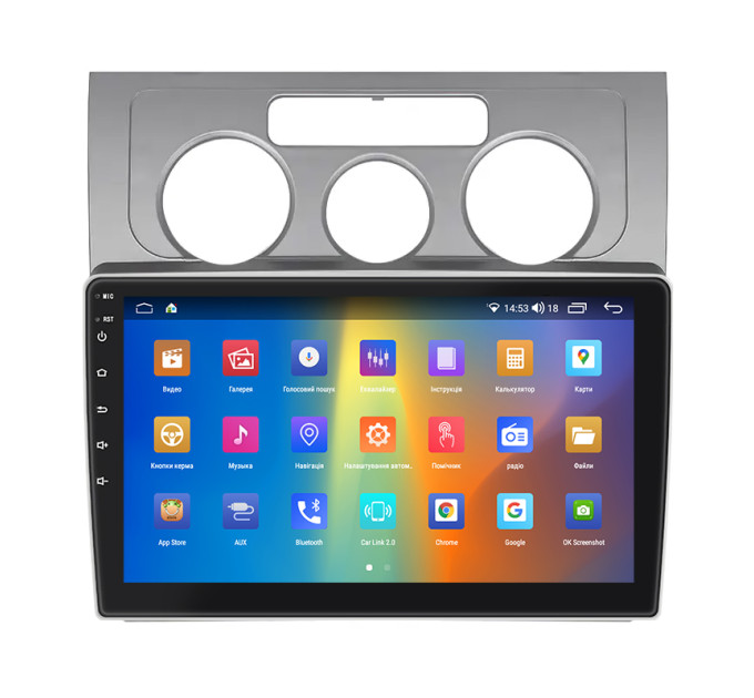 Штатна магнітола Volkswagen Touran 2006-2010 Element Prime 2/32 CarPlay 4G