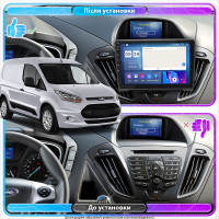 Штатна магнітола Ford Transit Connect 2012-2018 Element Prime 4/64 CarPlay 4G Штатна магнітола Ford Transit Connect 2012-2018 Element Prime 4/64 CarPlay 4G