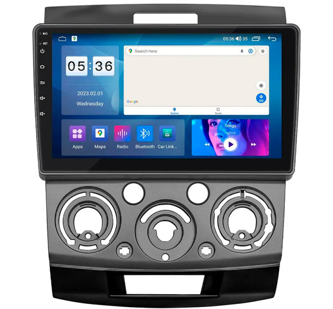 Штатна магнітола Ford Ranger 2009-2011 Element Prime 2/32 CarPlay 4G