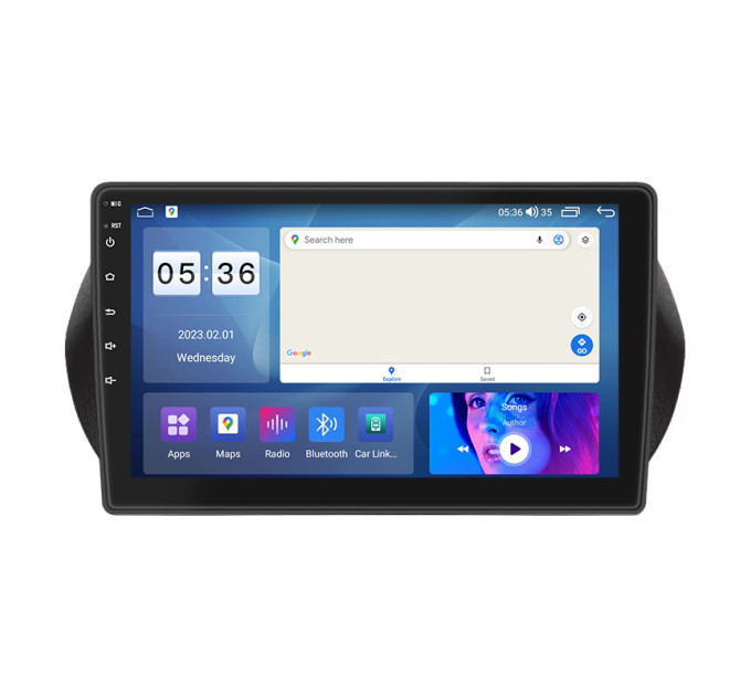 Штатна магнітола Fiat Fiorino 2007- Element Prime 4/64 CarPlay 4G