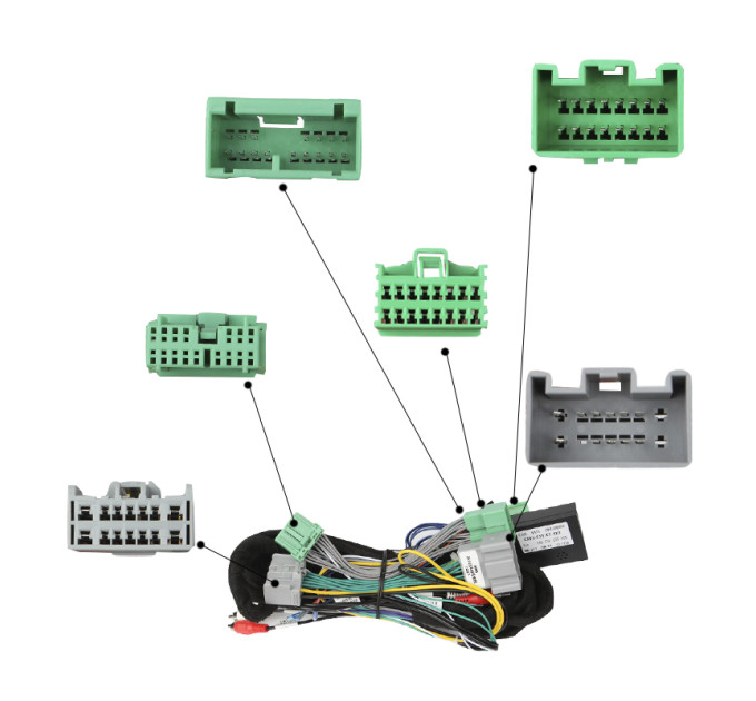 Перехідник для магнітол  Volvo S40 C30 C70 2005-2013 +CAN-BUS Element 7791