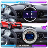 Штатная магнитола Element для MINI Hatch II (R56) Рестайлинг 2010-2013 экран 9" 2/32Gb Wi-Fi GPS Base