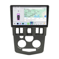 Штатная магнитола Element для Dacia Logan I 2004-2012 экран 9" 4/64 QLED CarPlay 4G Wi-Fi GPS 360 Prime
