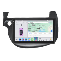 Штатная магнитола Element для Honda Jazz II 2008-2010 экран 10" 4/64 QLED CarPlay 4G Wi-Fi GPS 360 Prime