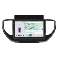 Штатная магнитола Element для Hyundai Solaris II Рестайлинг 2020-н.в. экран 9" 4/64 QLED CarPlay 4G Wi-Fi GPS 360 Prime