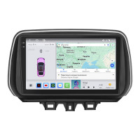 Штатная магнитола Element для Hyundai Tucson III Рестайлинг 2018-2021 экран 10" 4/64 QLED CarPlay 4G Wi-Fi GPS 360 Prime