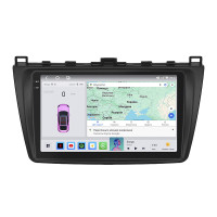 Штатная магнитола Element для Mazda 6 II (GH) Рестайлинг 2009-2013 экран 9" 4/64 QLED CarPlay 4G Wi-Fi GPS 360 Prime