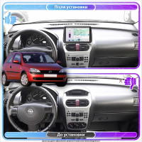 Штатная магнитола Element для Opel Corsa C 2000-2003 экран 9" 4/64 QLED CarPlay 4G Wi-Fi GPS 360 Prime