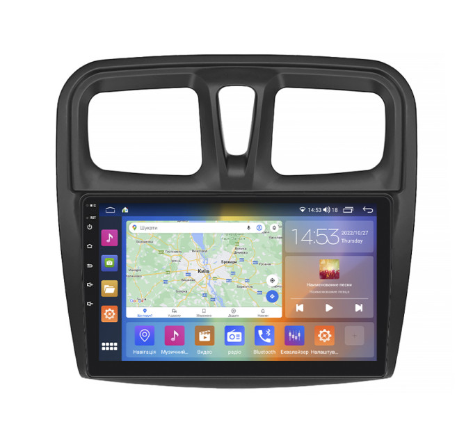 Штатна магнітола Renault Logan 2012-2018 Element Prime 4/64 4G CarPlay