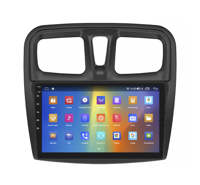 Штатна магнітола Renault Logan 2012-2018 Element Prime 4/64 4G CarPlay