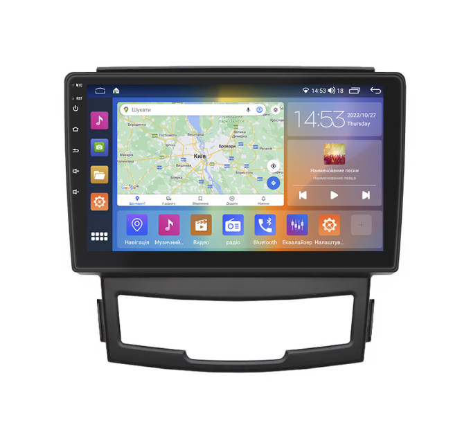 Штатна магнітола SsangYong Actyon 2013- Element Prime 2/32 4G CarPlay