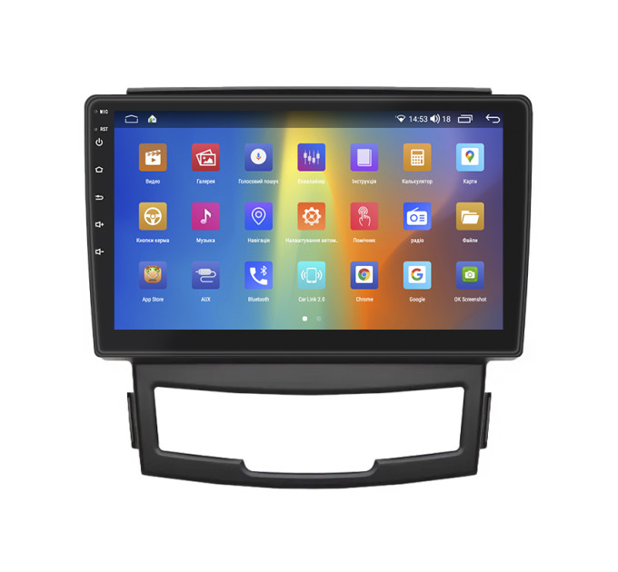 Штатна магнітола SsangYong Actyon 2013- Element Prime 2/32 4G CarPlay