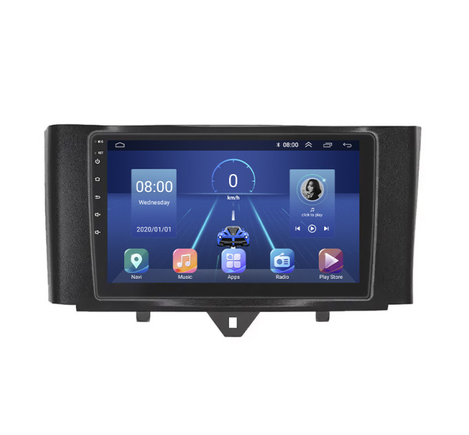Штатна магнітола Smart Fortwo 2007-2015 Element 6/128 4G CarPlay