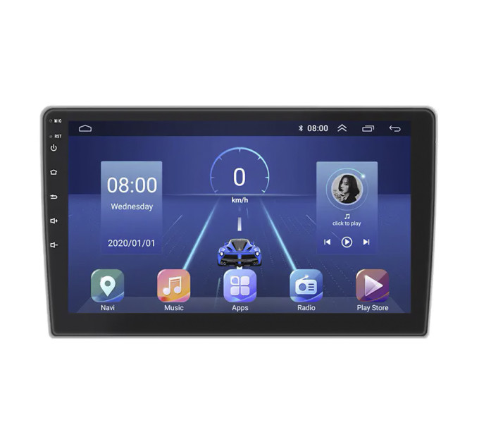 Штатна магнітола Peugeot 407 2004-2011 Element 6/128 4G CarPlay