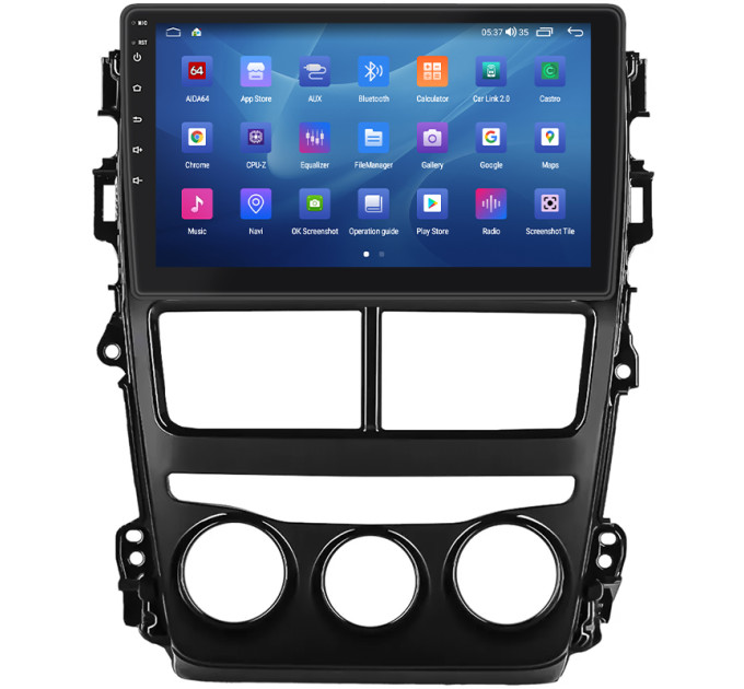 Штатна магнітола Toyota Yaris 2017-2020 Element Prime 4/64 CarPlay 4G