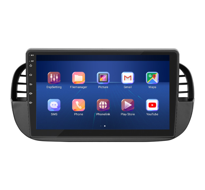 Штатна магнітола Fiat 500 2007-2015 Element 6/128 4G CarPlay