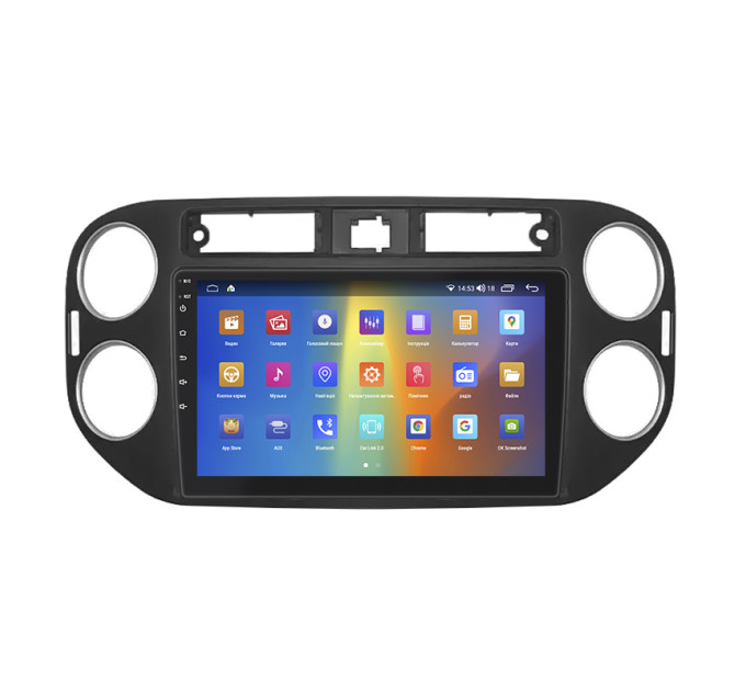 Штатна магнітола Volkswagen Tiguan 2011-2016 Element Prime 2/32 CarPlay 4G