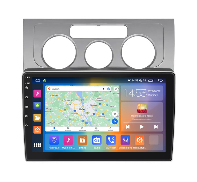 Штатна магнітола Volkswagen Touran 2006-2010 Element Prime 4/64 CarPlay 4G