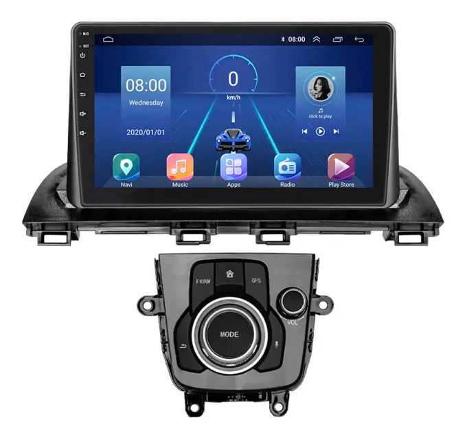 Штатна магнітола Mazda 3 (BM) 2016-2019 Element 6/128 4G CarPlay