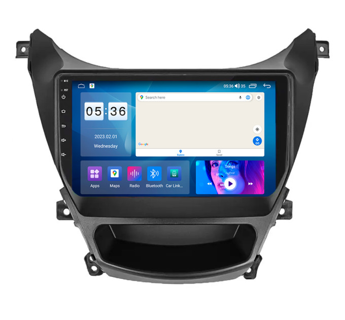Штатна магнітола Hyundai Elantra (MD) ver 2 2013-2016 Element Prime 2/32 CarPlay 4G