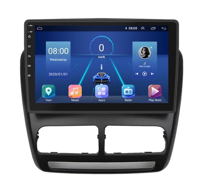 Штатна магнітола Fiat Doblo 2005-2015 Element 6/128 4G CarPlay