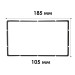 Перехідна рамка 2 DIN Ford B-Max 2012-2017