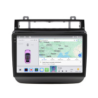 Штатная магнитола Element для Volkswagen Touareg II Рестайлинг 2014-2018 экран 9" 4/64 QLED CarPlay 4G Wi-Fi GPS 360 Prime