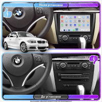 Штатная магнитола Element для BMW 1 серии I (E81/E82/E87/E88) Рестайлинг 2007-2011 экран 9" 4/64 QLED CarPlay 4G Wi-Fi GPS 360 Prime
