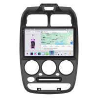 Штатная магнитола Element для Hyundai Accent II 1999-2012 экран 9" 4/64 QLED CarPlay 4G Wi-Fi GPS 360 Prime