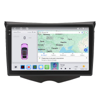 Штатная магнитола Element для Hyundai Veloster I 2011-2015 экран 9" 4/64 QLED CarPlay 4G Wi-Fi GPS 360 Prime