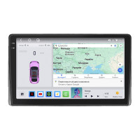 Штатная магнитола Element для Toyota Sequoia I 2000-2004 экран 9" 4/64 QLED CarPlay 4G Wi-Fi GPS 360 Prime