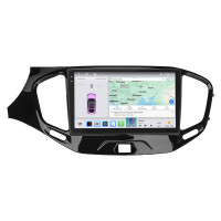 Штатная магнитола Element для LADA (ВАЗ) Vesta I 2015-н.в. экран 9" 4/64 QLED CarPlay 4G Wi-Fi GPS 360 Prime