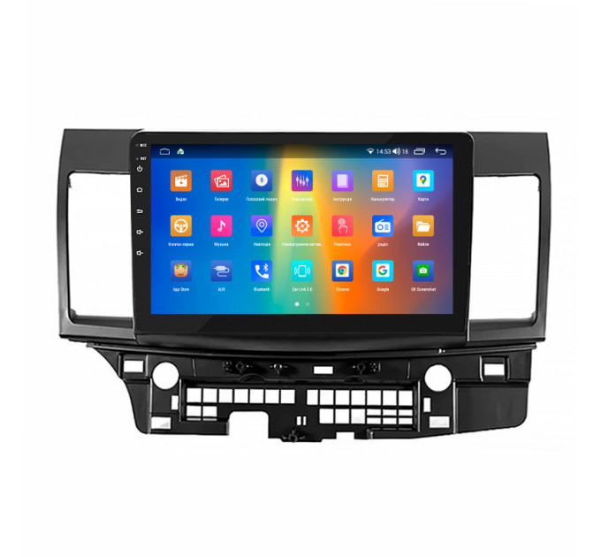 Штатна магнітола Mitsubishi Lancer Evolution 2007-2016 Element Prime 2/32 4G CarPlay