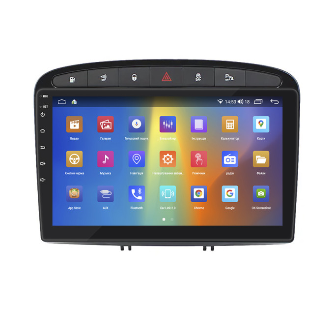 Штатна магнітола Peugeot RCZ 2012-2015 Element Prime 2/32 4G CarPlay