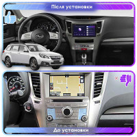 Штатна магнітола Subaru Outback 2012-2014 Element 4/64 4G CarPlay Штатна магнітола Subaru Outback 2012-2014 Element 4/64 4G CarPlay